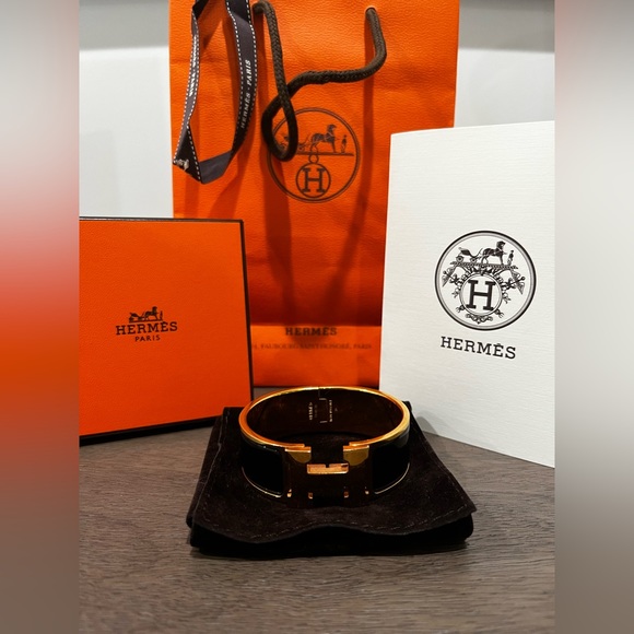 Rose Gold Hermès Clic Clac H PM - Picture 8 of 9